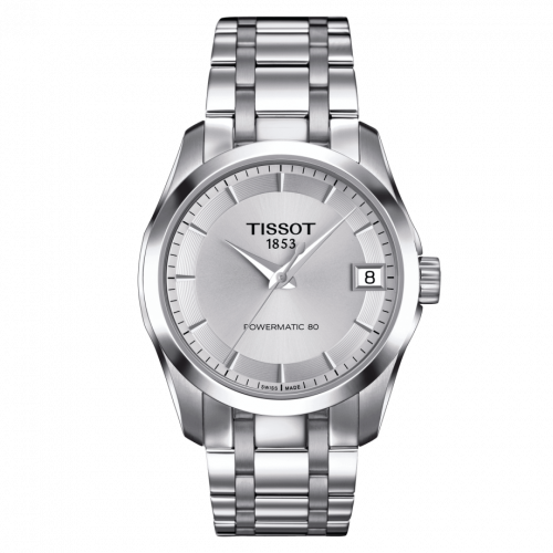 Tissot Couturier Powermatic 80 32 Stainless Steel Silver Bracelet