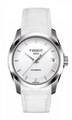 Tissot Couturier Automatic Ladies White