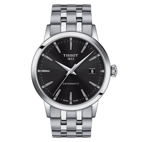 Tissot Dream Swissmatic 42 Stainless Steel Black Bracelet