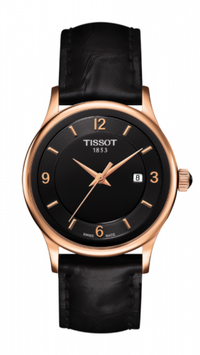 Tissot Rose Dream Quartz Ladies Steel Back Black