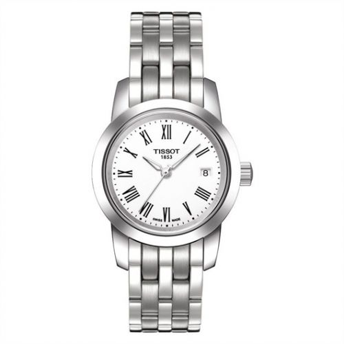 Tissot Dream Quartz 28 Stainless Steel White Bracelet