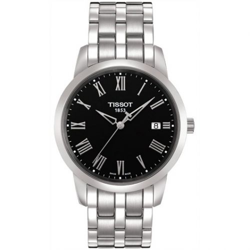 Tissot Dream Quartz 38 Stainless Steel Black Bracelet
