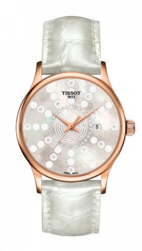Tissot Rose Dream Quartz Ladies Bubbles