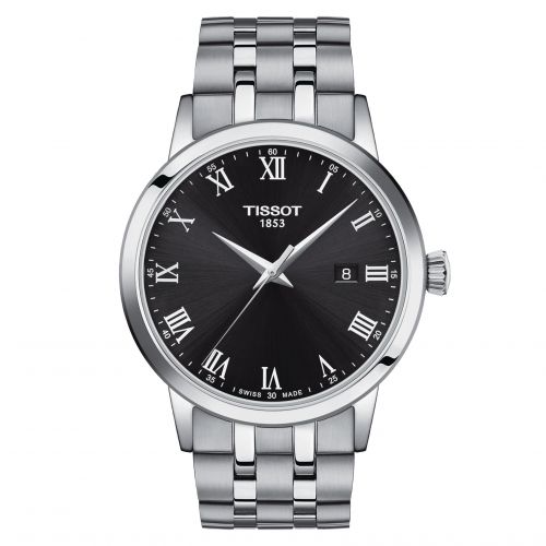 Tissot Dream Quartz 42 Stainless Steel Black Bracelet