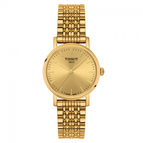 Tissot Everytime Small Yellow Gold PVD Champagne Bracelet