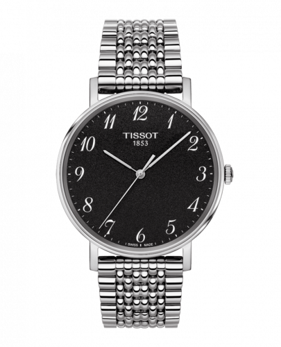 Tissot Everytime Medium Stainless Steel Black Bracelet