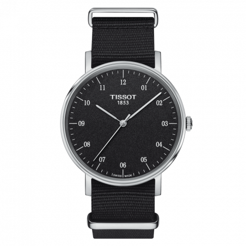 Tissot Everytime Medium Stainless Steel Black NATO