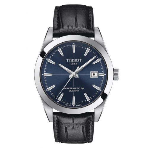 Tissot Gentleman Powermatic Stainless Steel Blue Strap