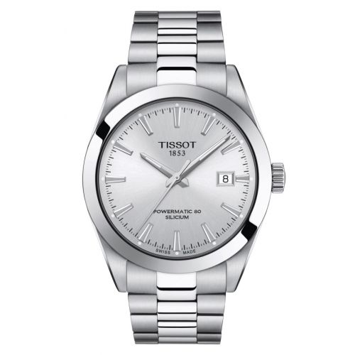 Tissot Gentleman Powermatic Stainless Steel Silver Bracelet