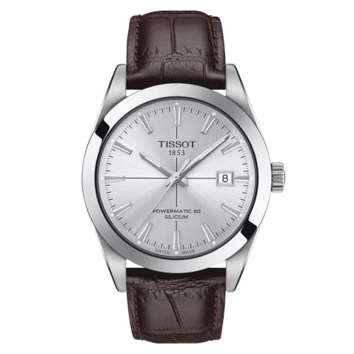 Tissot Gentleman Powermatic Stainless Steel Silver Strap
