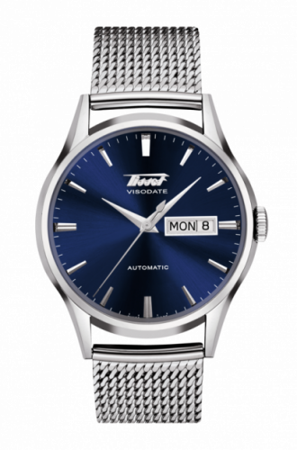 Tissot Visodate Automatic Stainless Steel Blue Milanese