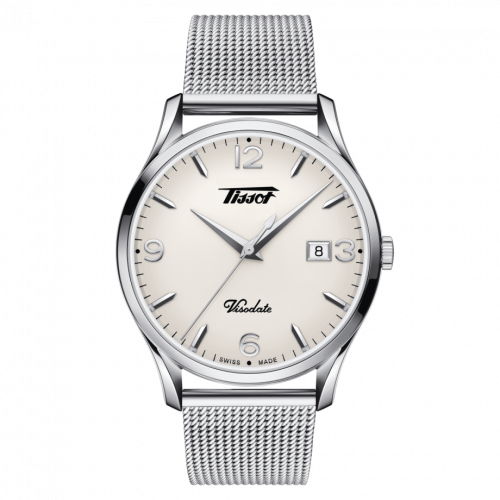 Tissot Visodate Quartz 40 Stainless Steel Silver Bracelet