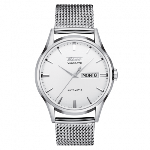 Tissot Visodate Automatic Stainless Steel Silver Bracelet