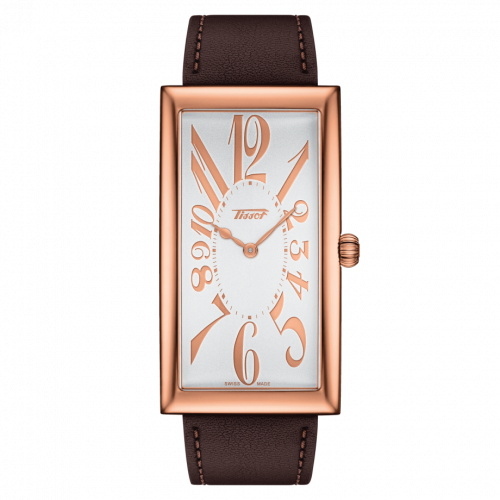 Tissot Banana Centenary Edition Rose Gold PVD Silver