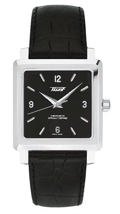 Tissot Heritage 1957 Stainless Steel Black Strap