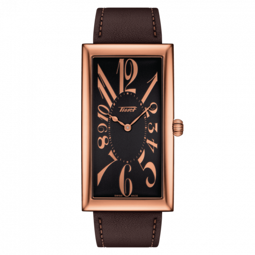 Tissot Banana Centenary Edition Rose Gold PVD Black