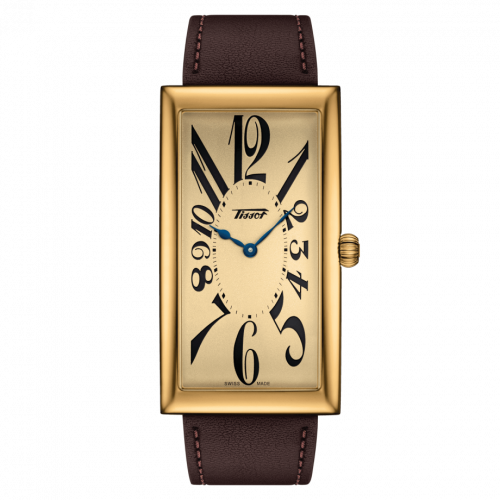 Tissot Banana Centenary Edition Yellow Gold PVD Champagne