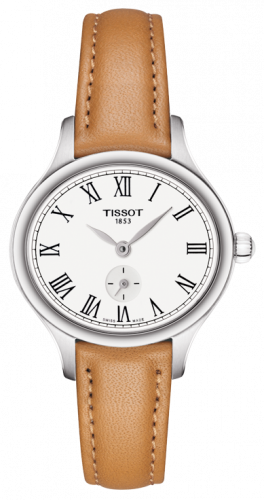 Tissot Bella Hora Stainless Steel White Roman Strap