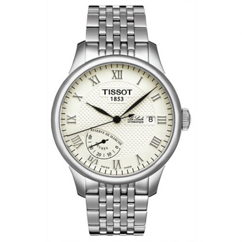 Tissot Le Locle Power Reserve 39.3 Stainless Steel Silver Bracelet