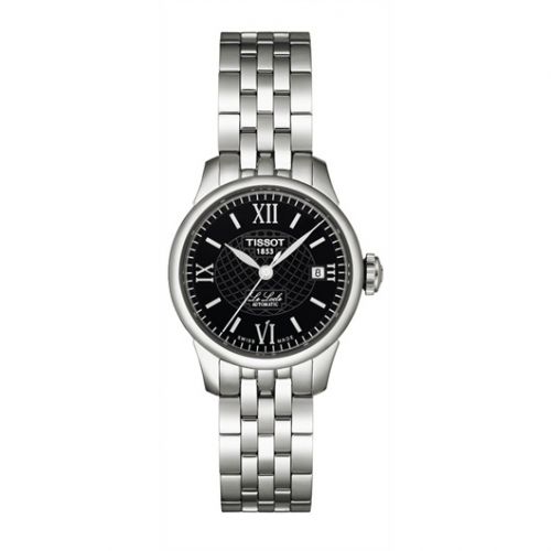 Tissot Le Locle Automatic 25.3 Stainless Steel Black Bracelet