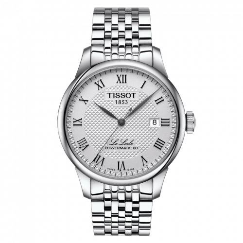 Tissot Le Locle Powermatic 80 39.3 Stainless Steel Silver Bracelet