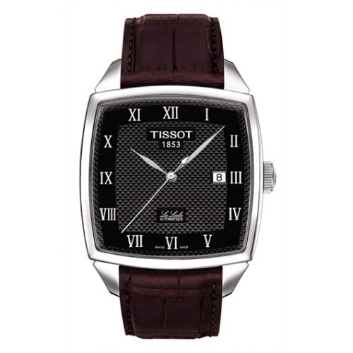 Tissot Le Locle Automatic Cushion 39 Stainless Steel Black Strap
