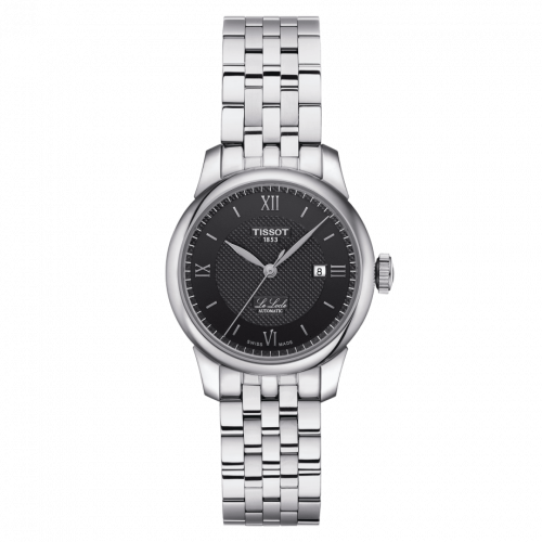 Tissot Le Locle 29 Automatic Lady Stainless Steel Black Bracelet