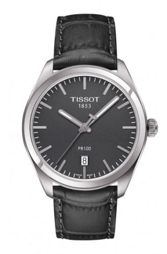 Tissot PR 100 Quartz 39 Stainless Steel Grey Strap