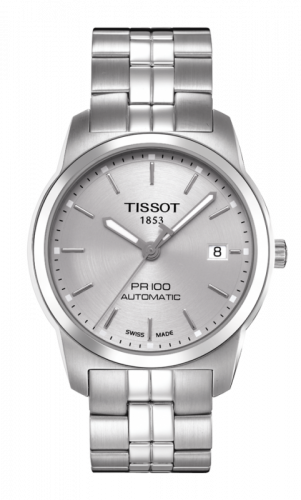 Tissot PR 100 Automatic 38 Stainless Steel Silver Bracelet