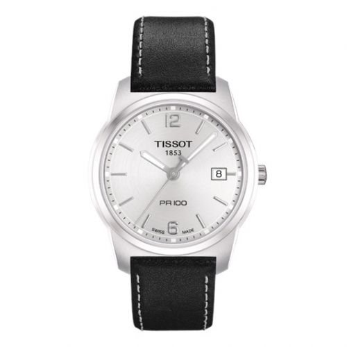 Tissot PR 100 Quartz 38 Stainless Steel Silver Strap
