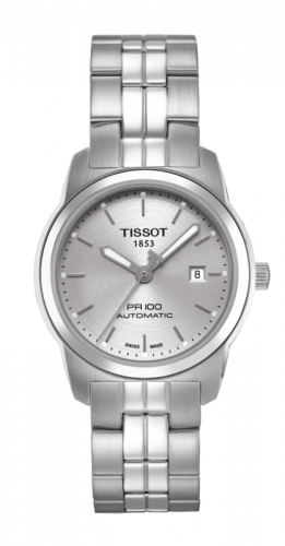 Tissot PR 100 Automatic 27 Stainless Steel Silver Bracelet