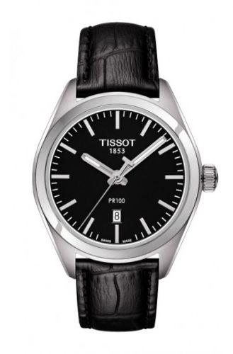 Tissot PR 100 Quartz 33 Stainless Steel Black Strap