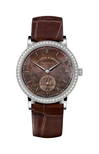 A. Lange & Söhne Saxonia White Gold Diamond Brown