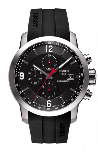 Tissot PRC 200 Automatic Chronograph Black Rubber