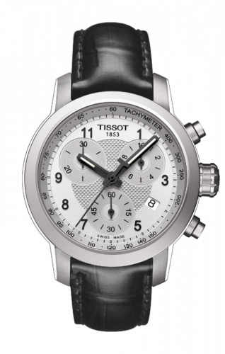Tissot PRC 200 Quartz Chronograph Lady Arabic Leather