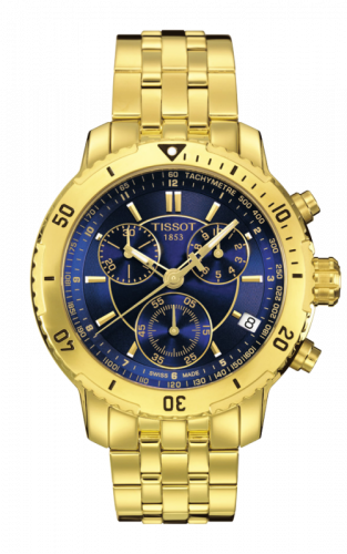 Tissot PRS 200 Quartz Chronograph Gold