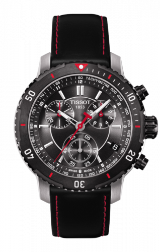 Tissot PRS 200 Quartz Chronograph PVD Bezel Strap