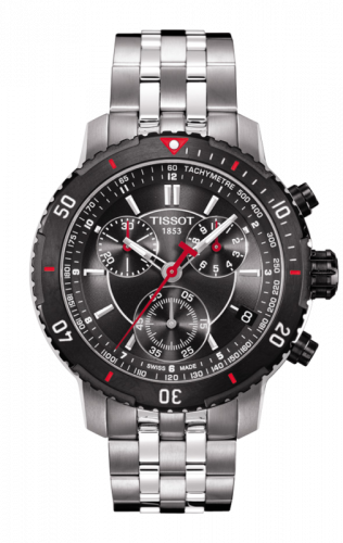 Tissot PRS 200 Quartz Chronograph PVD Bezel