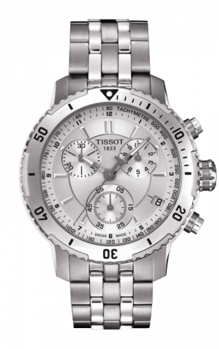 Tissot PRS 200 Quartz Chronograph Silver
