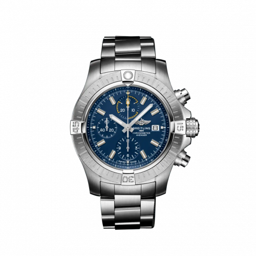 Breitling Avenger Chronograph 45 Stainless Steel Blue Bracelet