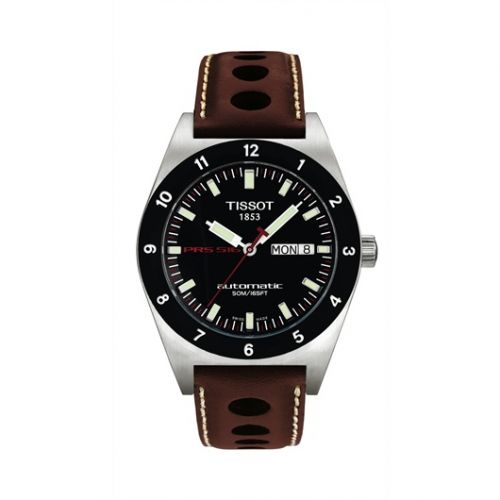 Tissot PRS 516 Automatic 40 Stainless Steel Black Strap