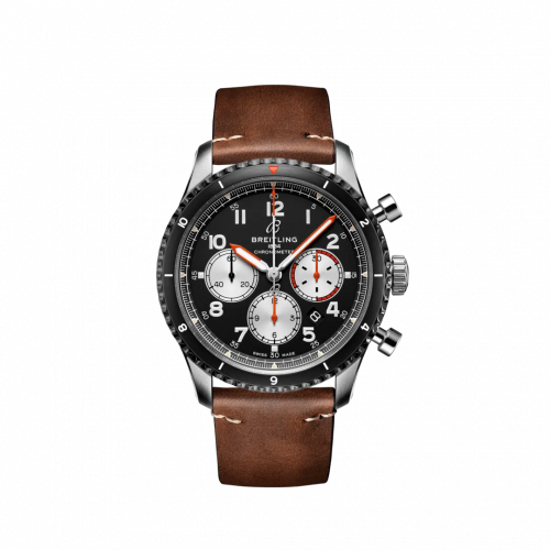 Breitling Aviator 8 B01 Chronograph 43 Stainless Steel Mosquito Calf Folding