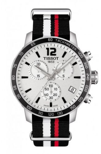 Tissot Quickster Chronograph Stainless Steel Silver NATO