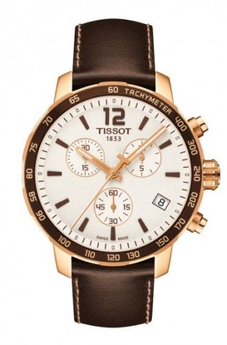 Tissot Quickster Chronograph Rose PVD Silver