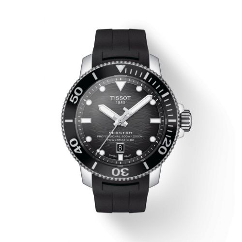 Tissot Seastar 2000 Professional Stainless Steel Grey Rubber