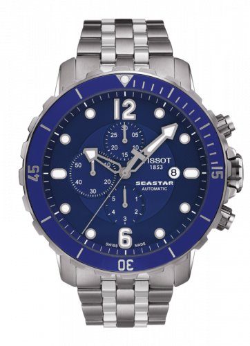 Tissot Seastar 1000 Automatic Chronograph Blue Ceramic