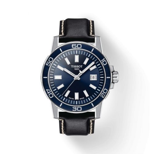 Tissot Supersport Stainless Steel Blue