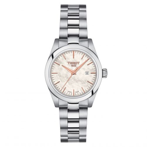 Tissot T-My Lady Quartz Stainless Steel MOP Bracelet