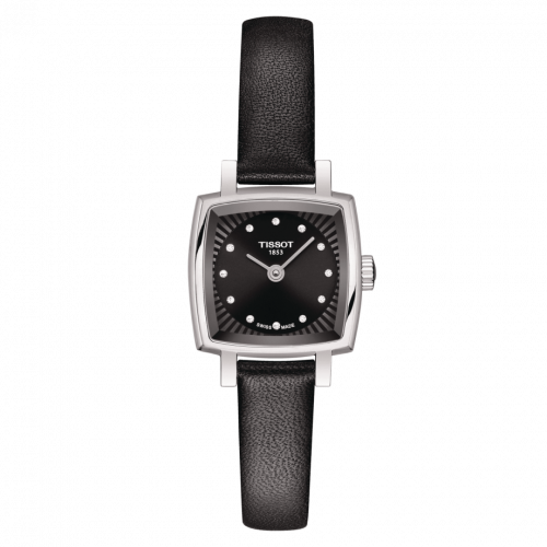 Tissot Lovely Square Stainless Steel Black