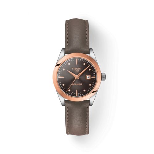 Tissot T-My Automatic Stainless Steel Rose Gold Blue Gradient